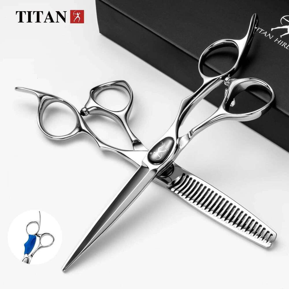 Titan Professional Hair Barber Tool for Men's Grooming And Haircutting 5.5,6.0 Shears Scissors H260303