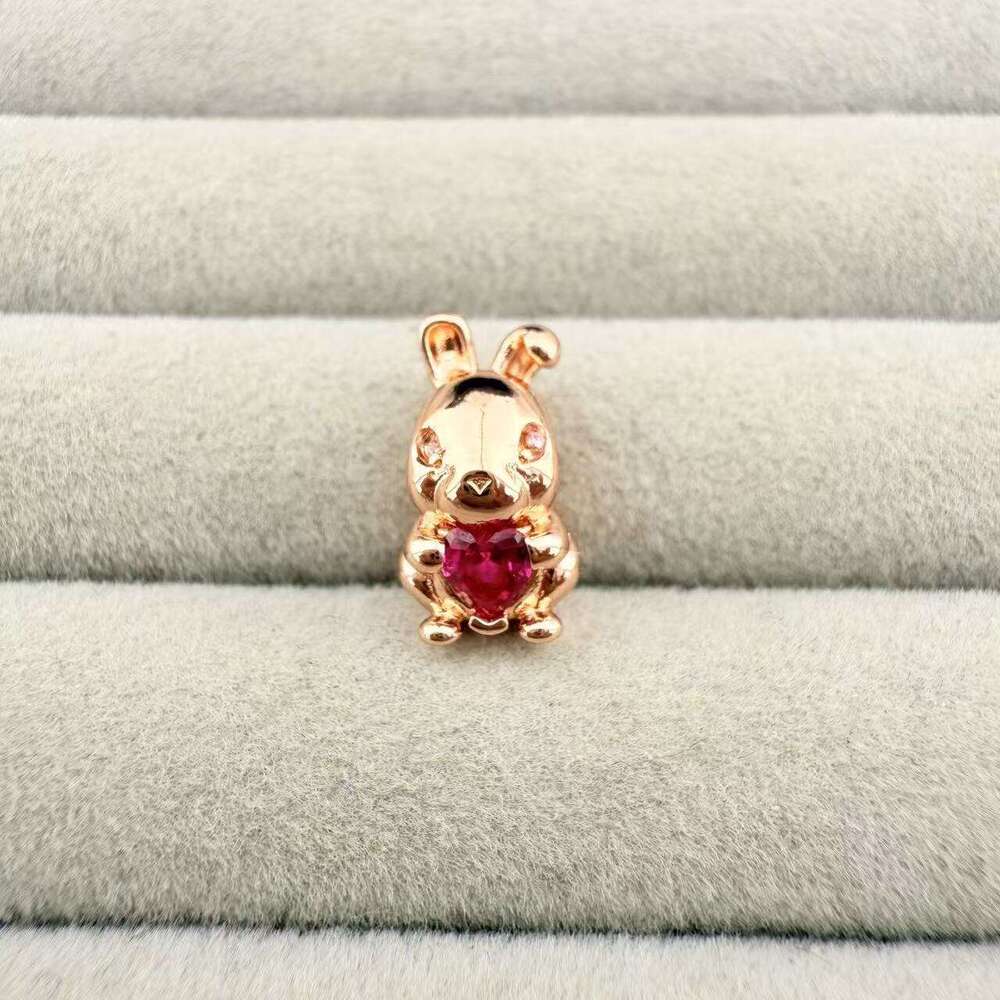 925 Silver Rose Color Shiny Heart Flowers Charm Love Lock Beads Dreamcatcher Charm fit 925 sterling silver bracelet Necklace DIY for women fashion jew