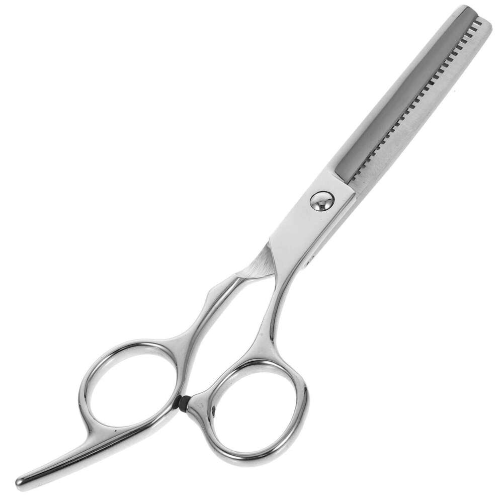 Hairdressing Scissors 10% V Tooth Professional Barber For Salon Home Use Thin Cutting Tools Hair Shears Kit H260303