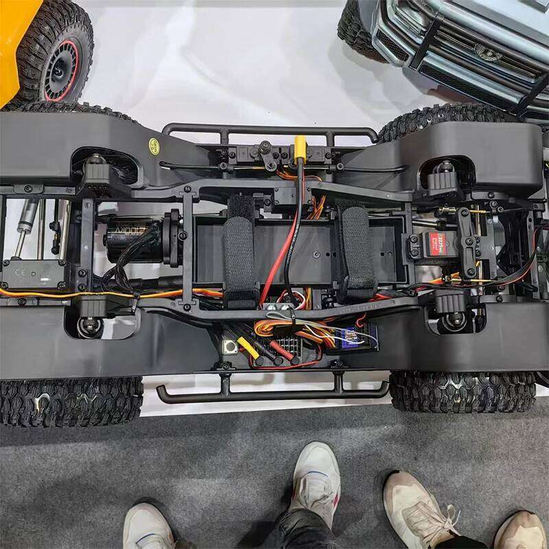 YK4107 Pro 1:10 Simulation Patrol RC Remote Control Brushless 4WD Differential Lock Climbing Car Off-road Vehicle Z260303