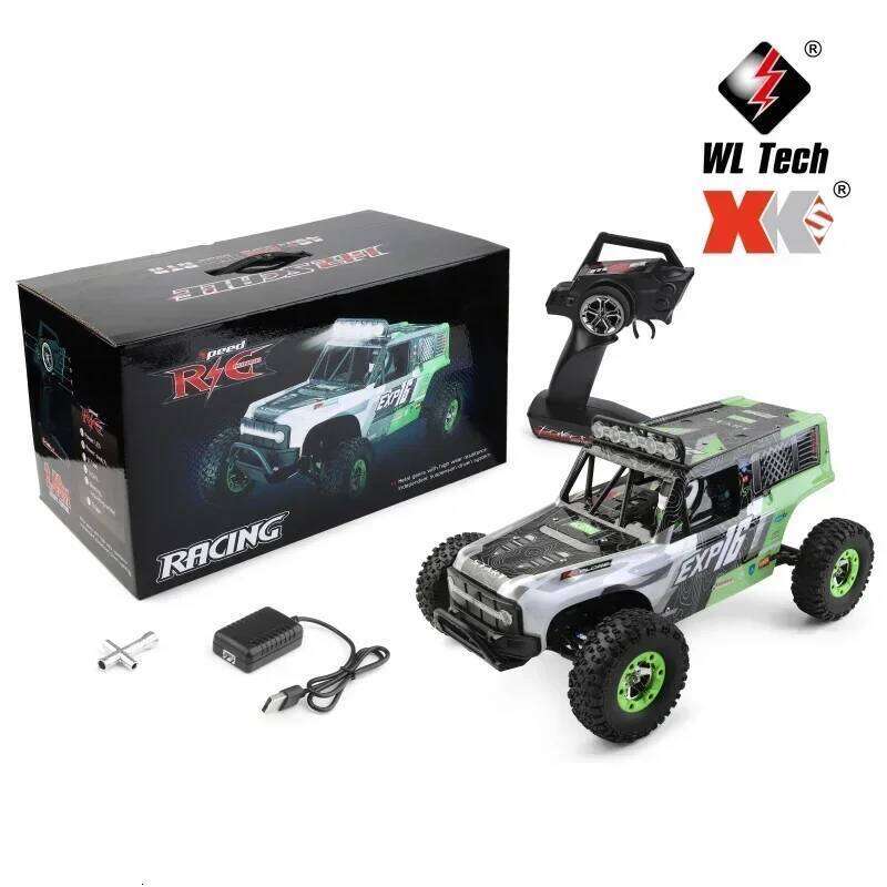 WLtoys 124006 1/12 RC Car off Road 4x4 Trucks With LED light 2.4G Hight Speed Professional Remote Control Climbing Cars For Kid Z260303