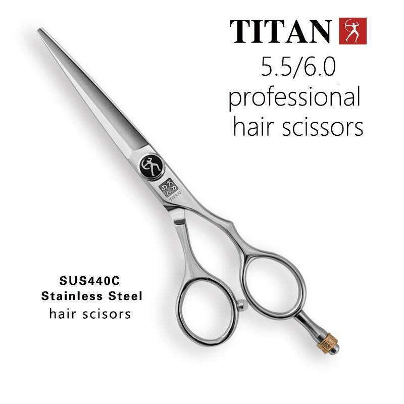 Titan Hairdress scissor Professional hairdressing set barber salon cutting thinning scissors 5.5inch 6.0inch H260303
