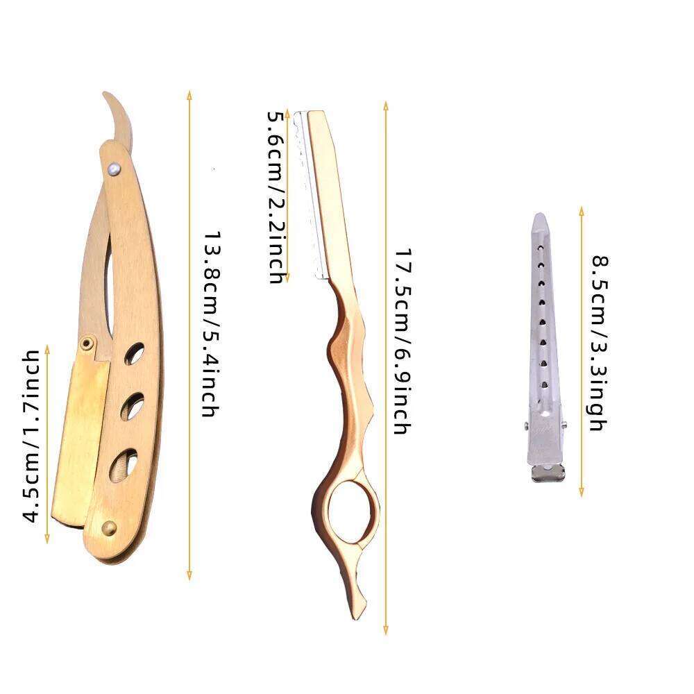 Professional Scissors Set - Thinning & Texturing Shears Barber Tools for Styling, Cutting, Layered Hair H260303