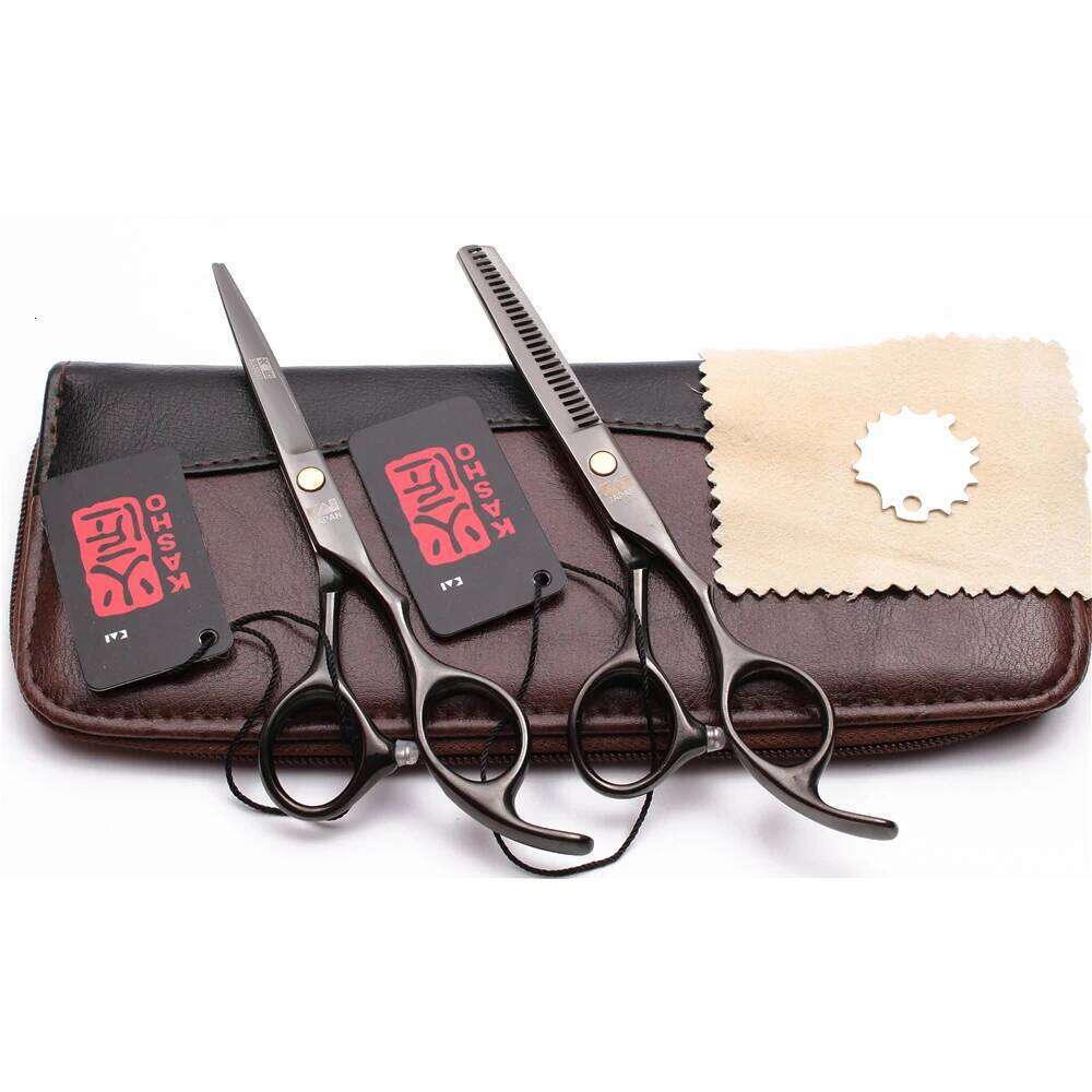 Hairdressing 5.5" 6" Japan Stainless Hair Cutting Thinning Shears Beauty Scissors Haircut Dropshipping H1005 H260303