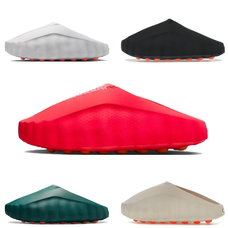 Summer Slippers mind 001 Slide Designer Sandals for Mens Black Chrome Light Smoke Grey Light Bone Solar Red Geode Teal Light Menta Men Scuffs Slides