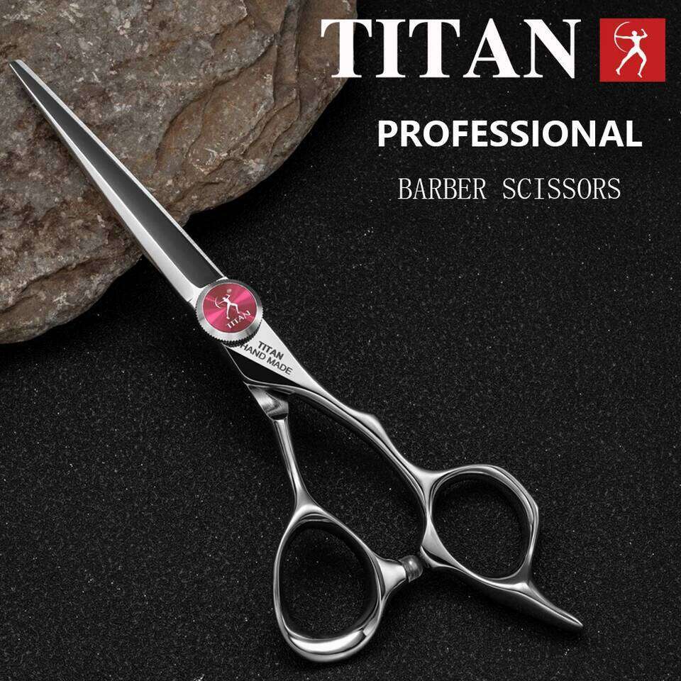 TITAN professional hairdresser barber scissors hair cutting thinning set of 5.5/6.0/6.5.7.0inch japan440c steel H260303