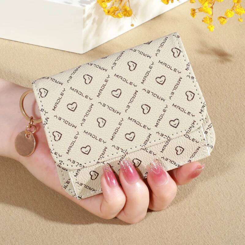 New wallet ultra-thin large capacity slot, bag, multiple card slots, women's small and exquisi C260304