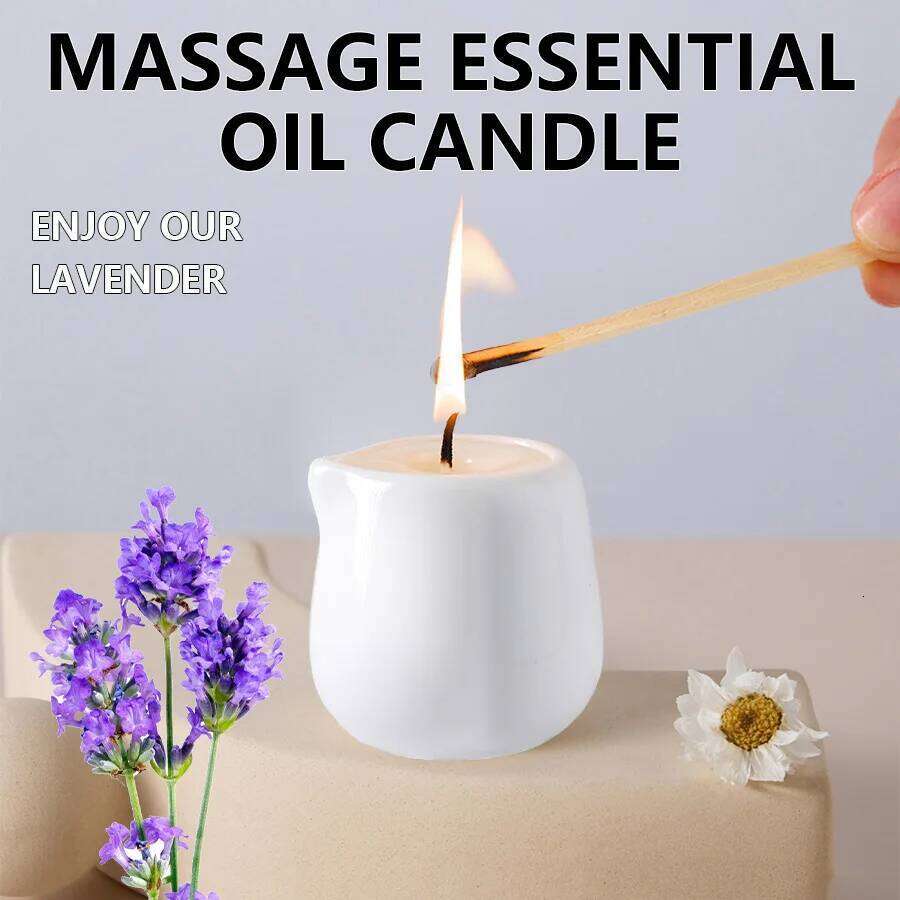 Scented SM Products Massage Oil Couple Sex Toys SPA Candle for Stress Relief and Skin Hydration W260304