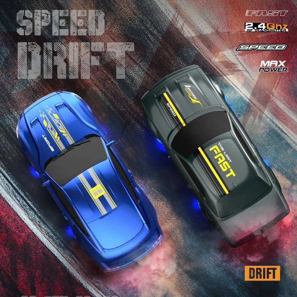 1:43 4WD RC Drift Racing 2.4G High Speed Four Wheel Drive Remote Control Mini Car Models for Boys Children Gifts Z260303