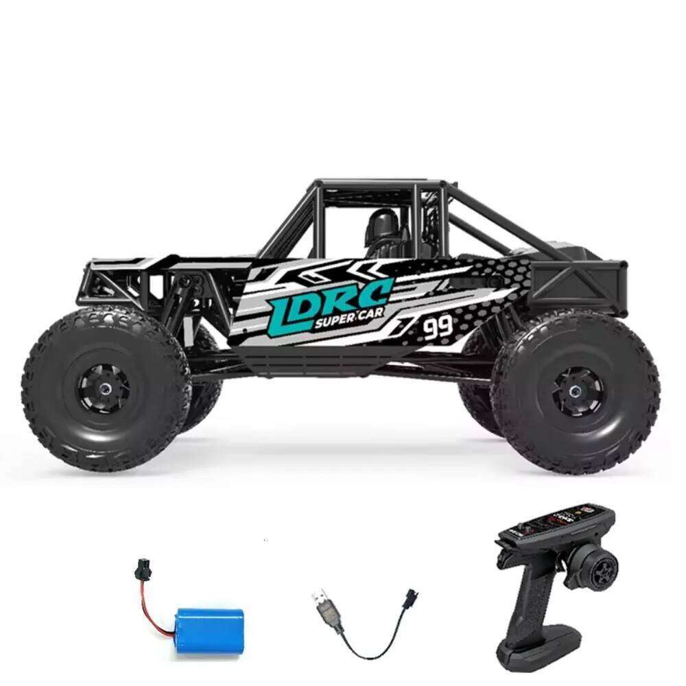 LDRC LD18499 1/18 2.4G RC Climbing Car 4*4 Remote Control Vehicle 280 Brushed Motor ESC Ready to Go Battery Servo USB Charge Z260303