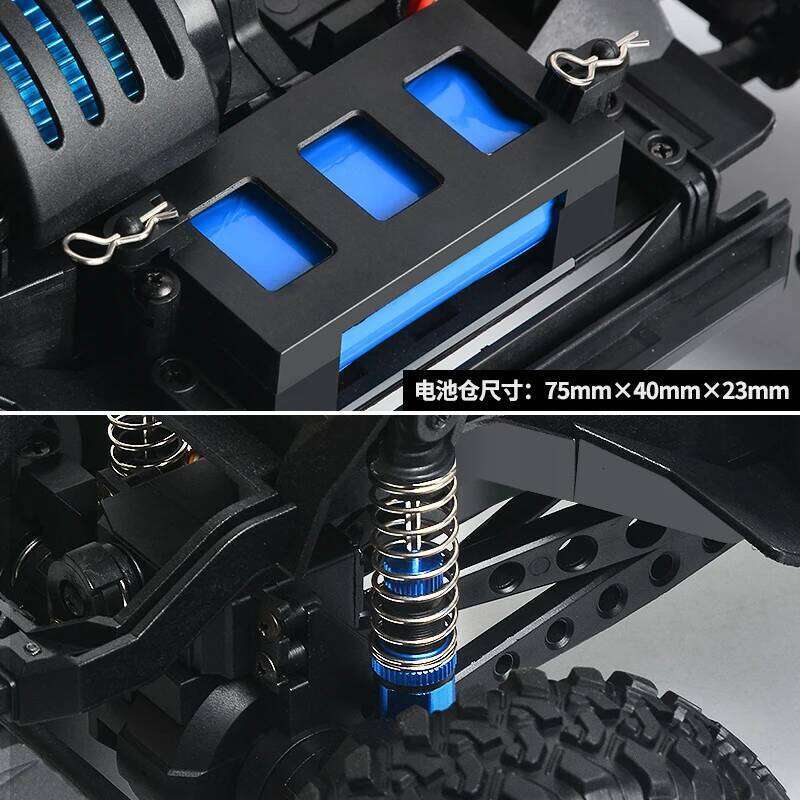 1:10 ZP1005 RC Car Full Scale 2.4G 4WD Off-Road Climbing Racing Rechargeable Cars Model Adult Children Birthday Gift Toy Z260303