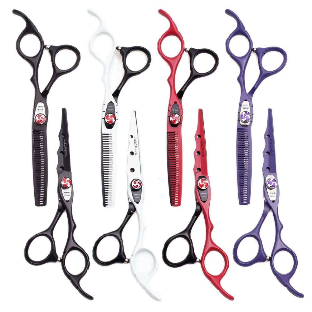 6'' Professional Hair Scissors Cutting Shears Thinning Hairdressing Haircut Salon Barber Home Japanese Steel Dropshipping A1019 H260303