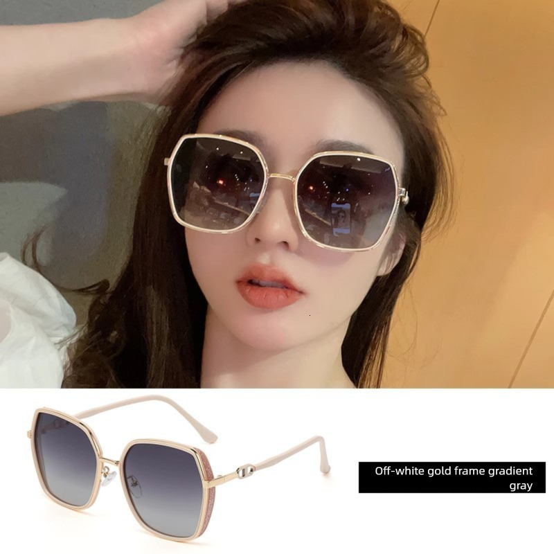 Luxury Brand High-definition Polarized Sunglasses New Designer Sunglasses Slimming Effect UV Protection High-end Outdoor Sports Sunglasses Wholesale