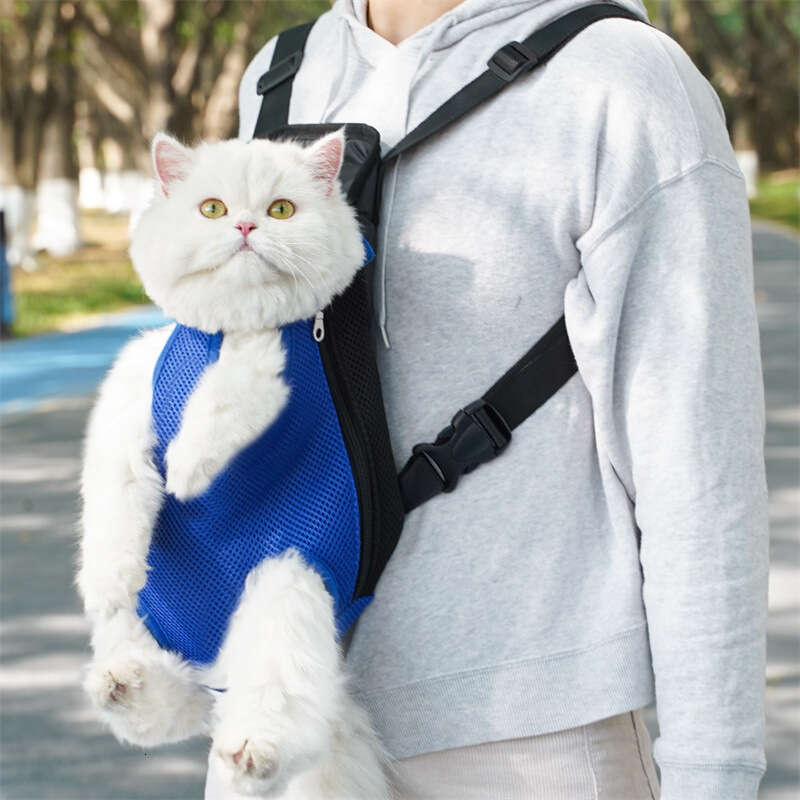 Famous brand Factory Direct Chest Outdoor Dog Mesh Breathable Comfortable Cat Backpack Pet Bag pupakaIK