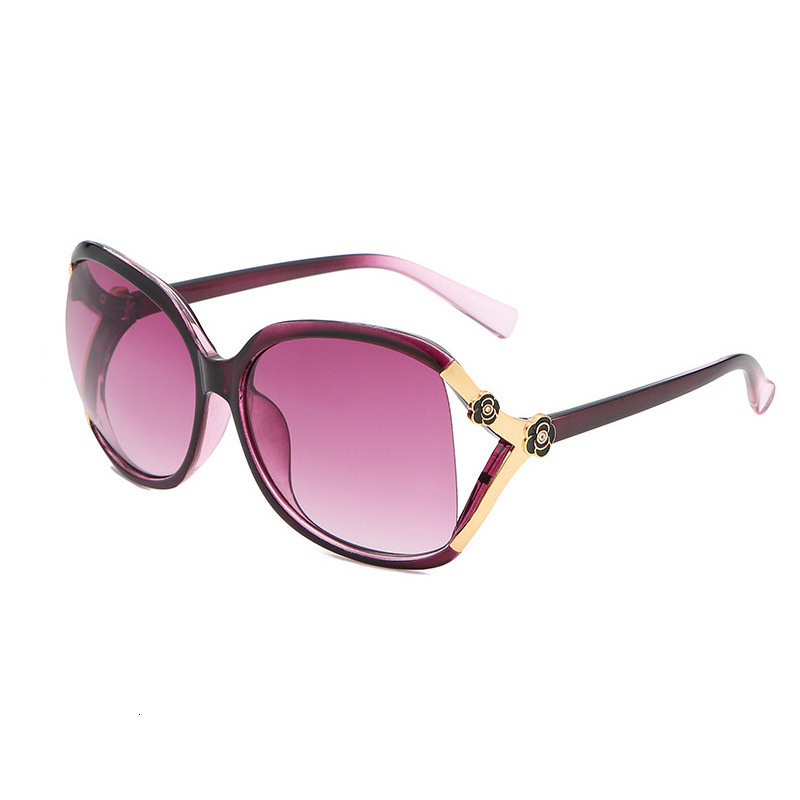 2026 Luxury Brand Celebrity Same Style New Fashion Designer Sunglasses Anti UV Sports Sunglasses Korean Edition Outdoor Gradient Leisure Glasses Whole