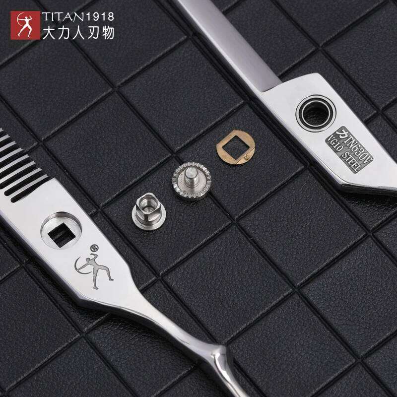 Titan professional hairdresser's barber set of cutting Hairdressing salon scissors sharp tools 5.5inch 6.0inch H260303