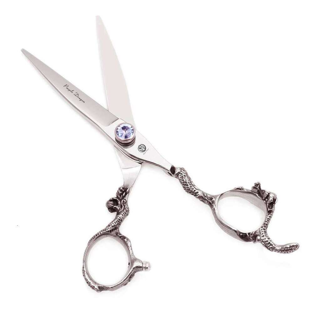 Hair 6" Japan 440C Purple Dragon Professional Sharp Edge Hairdressing Cutting Shears Thinning Scissors Set Z9006 H260303