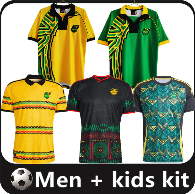 2026 2027 Jamaica national football soccer jerseys 26 27 BAILEY ANTONIO REID shirt NICHOLSON MORRISON LOWE Men 1998 Retro Football Uniform S-4XL