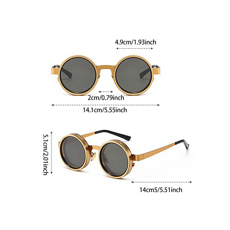 Adjustable dimming sunglasses, fishing driving filters, retro glasses, UV resistant polarized sunglasses