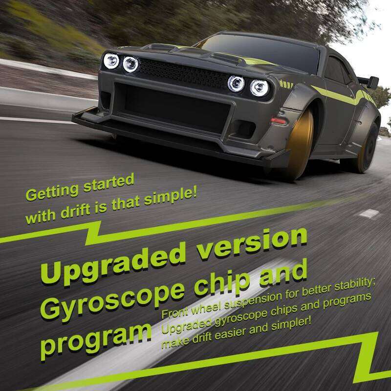 Turbo Racing 1:76 C65 Drift RC Car With Gyro Radio Full Proportional Remote Control RTR Desktop Toys For Adults and Kids Z260303