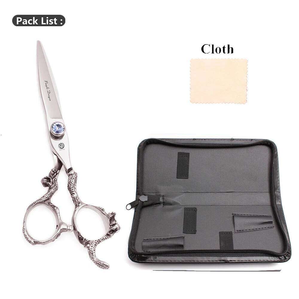 Hair 6" Japan 440C Purple Dragon Professional Sharp Edge Hairdressing Cutting Shears Thinning Scissors Set Z9006 H260303