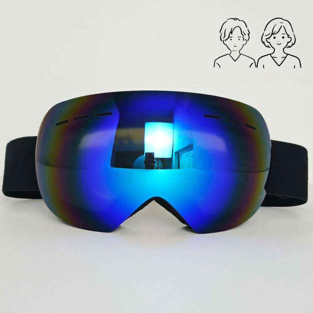 Windproof Ski for Winter Skiing Men Women DustProof SandProof High-Definition Lens Adult Breathable Safety Goggles S260304