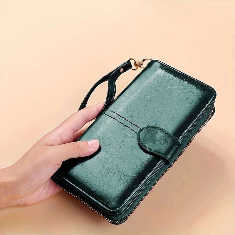 Hot Sale Women Leather Brand Coin Purse Female Wallet Card Holder Long Lady Clutch Carteira Feminina C260304
