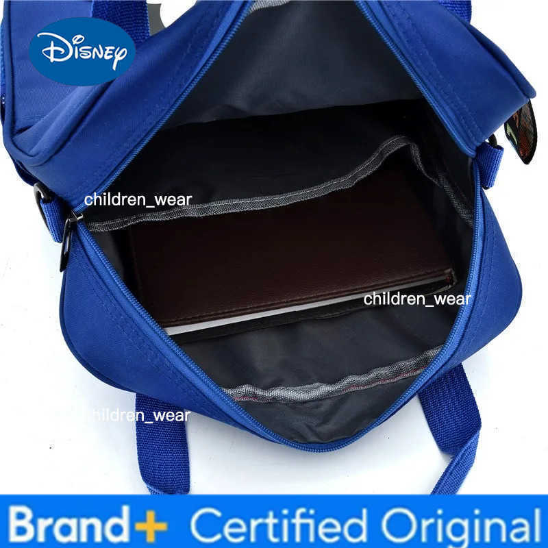 Disney New Large-capacity Tutoring Bag Tutoring Class Mickey Boys and Girls Primary School Bag Tutoring Three-use Backpack H260305