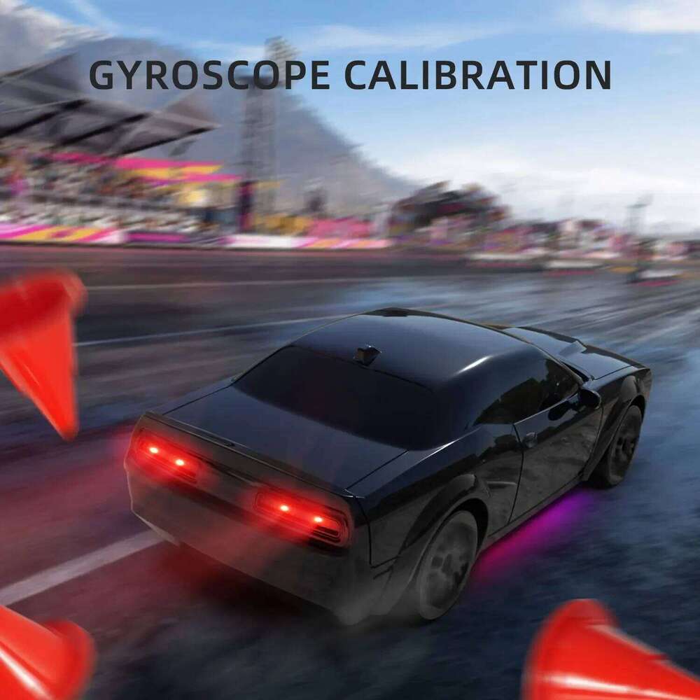 THE LINK RC FQD10 1/20 Challenger Remote Control Fully Proportional 4WD Gyroscope Drift Car Racing Simulation Model Toy Gift Z260304