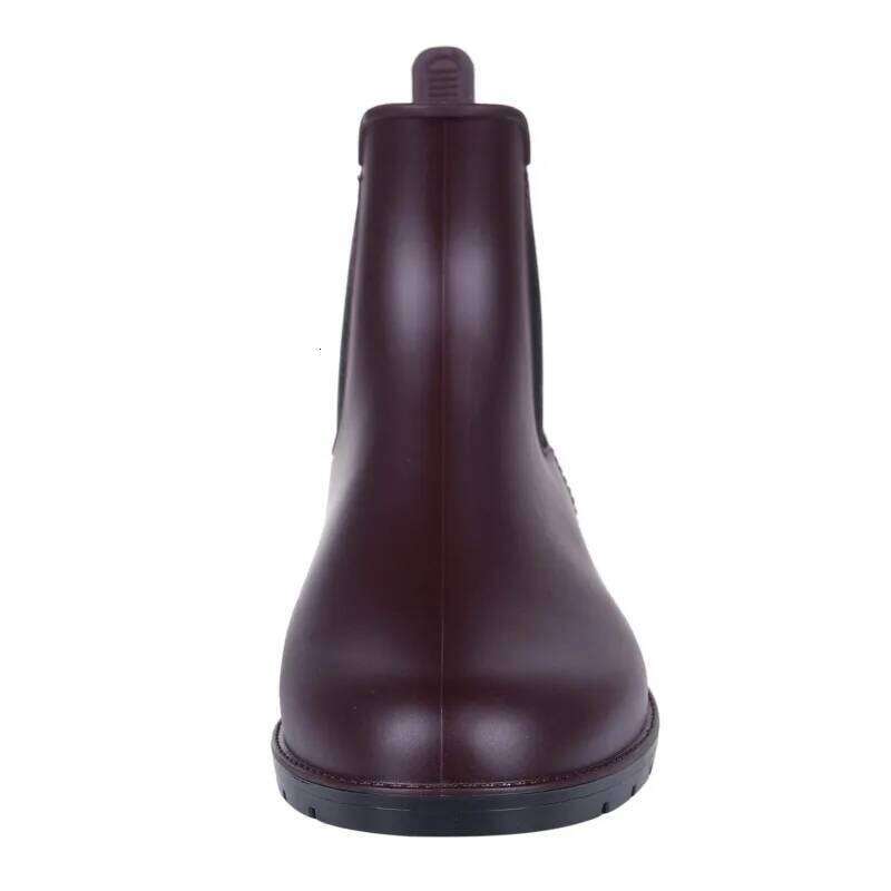 Kidmi New Ankle Waterproof Shoes Anti-slip Rubber Chelsea Durable Outdoor Women's Short Rain Boots