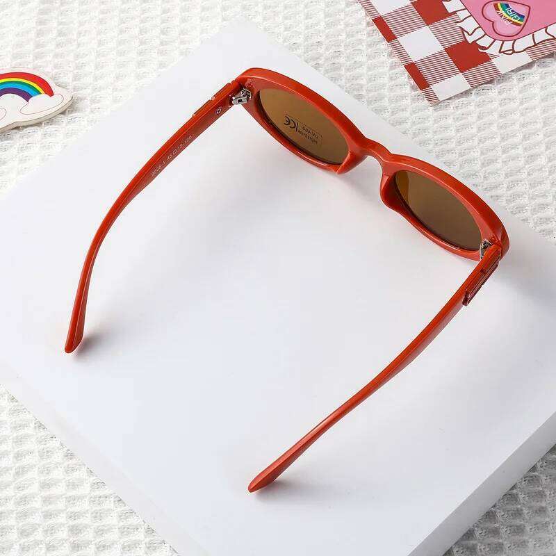 Vintage Cat Eye Kids Sunglasses Boys Girls Small Frame Gift Sun Glasses Fashion Children Baby Oculos De Sol Infantil UV400 Z260305