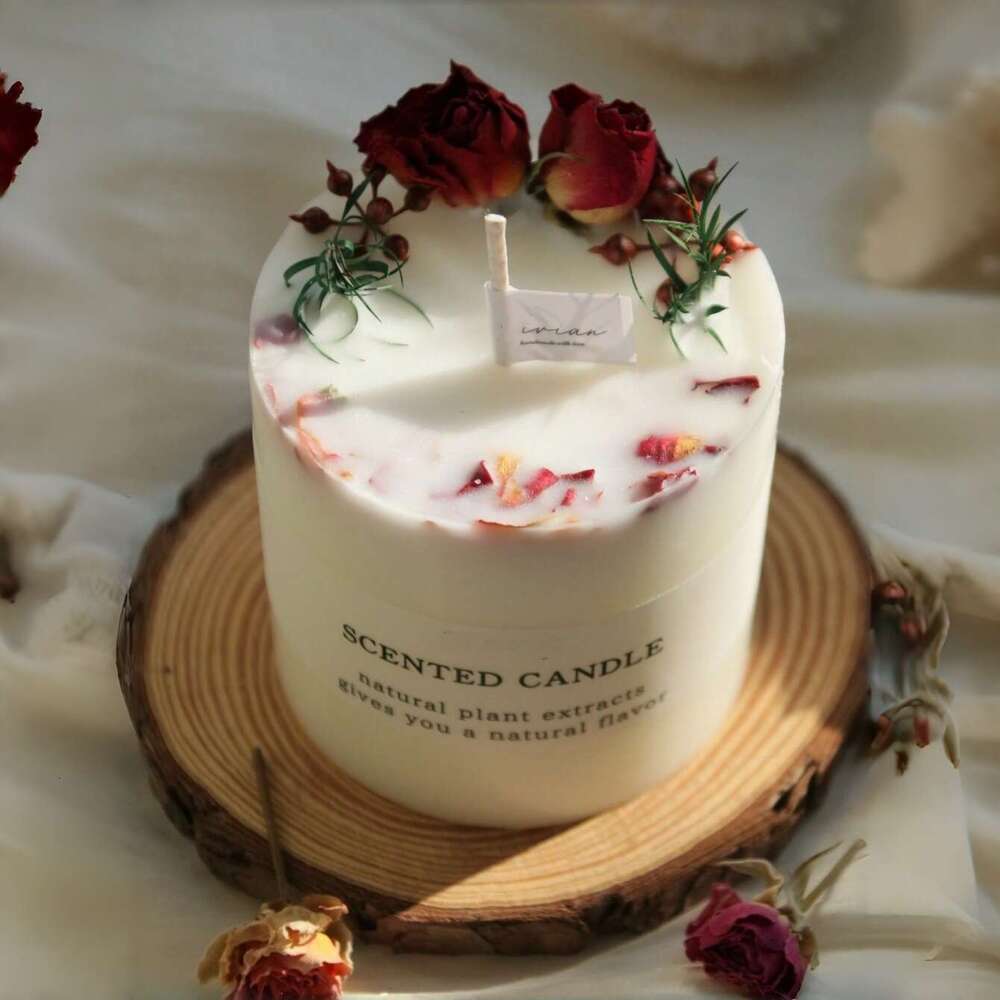 Forest Style Scented Candle Natural Soy Wax Handmade Gift Wedding Decoration Creative Fragrance W260304 W260305