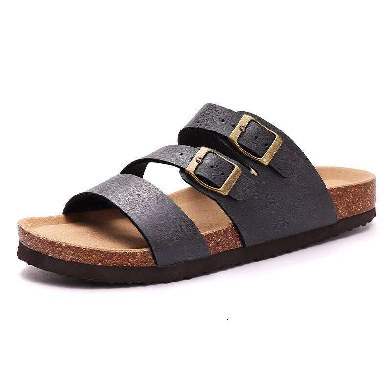 Kidmi New Women With Three Straps Summer Nonslip Casual Ladies Beach Soft Holiday Pool Cloud Sandals