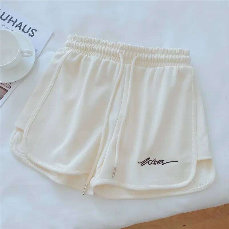 1pcs Summer Women Yoga Short Wearing Female Outside High-Waist Casual Loose Pants Lady Stylish Thin Breathable Gym Shorts XJ260305