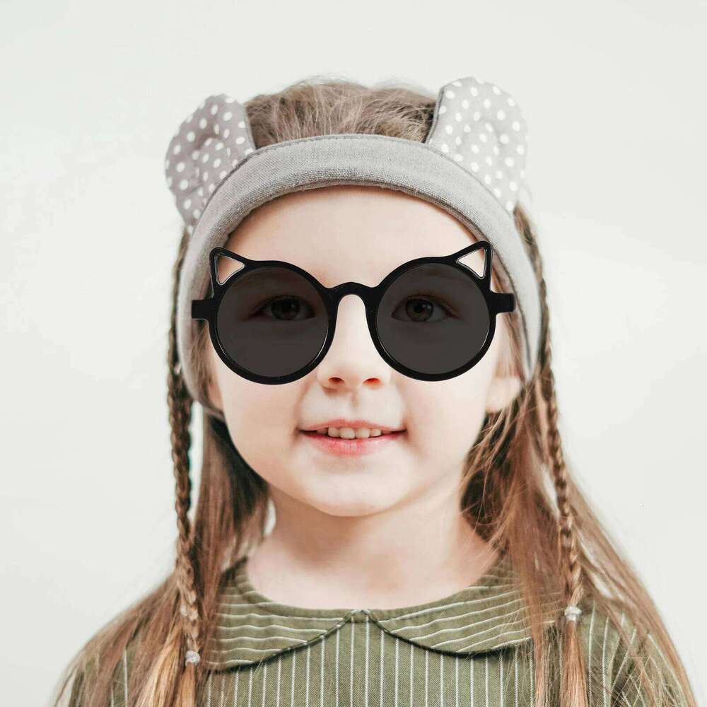 Cute Cat Ear Children's Uv Protection Lightweight Summer Baby Eye Shades Toddler Boys Girls Fashion Sunglasses Z260305