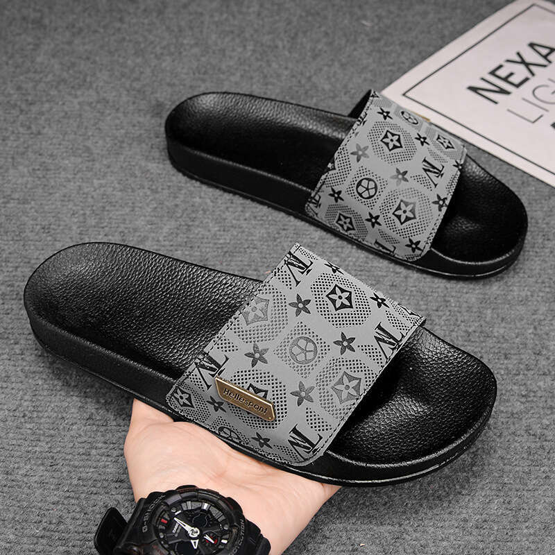 Men's slip-on for outdoor wear, light luxury, Southeast Asian beach style, large size, Vietnamese sandals