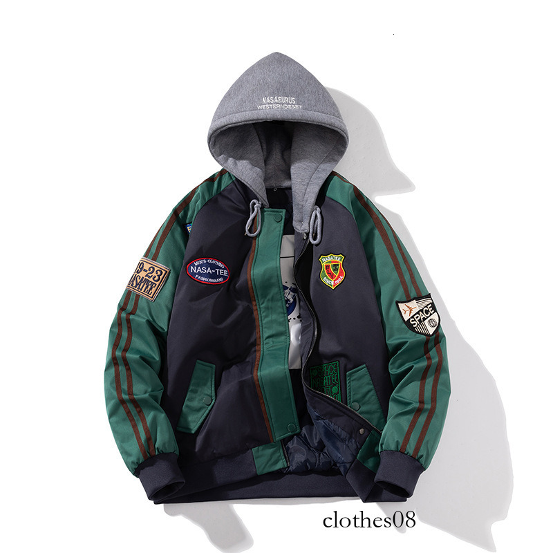 Cross-Border Foreign Trade Winter Trendy Wholesale Couple's Thickened Hooded Coat Men's Cotton Padded Jacket