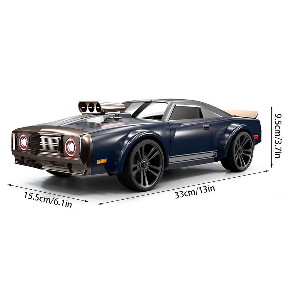 Remote Control Drift 1/16 2.4GHz 4WD 35km/h RC Race Car High Speed Gift RTR for Kids w 7mode Angel Eye Headlight Z260304