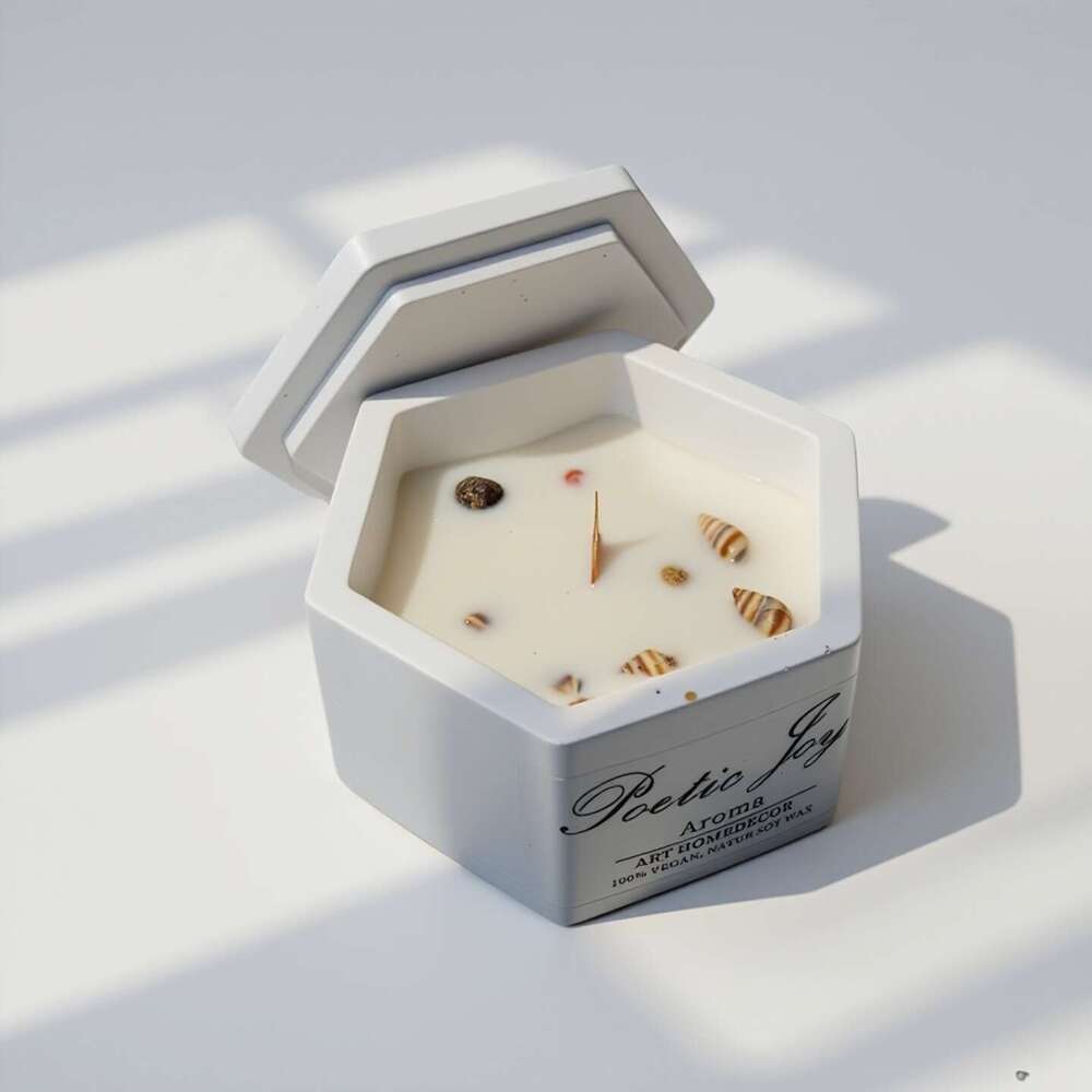 Cross-Border Amazon Fragrance Small Peony Flower Soy Candle Aromatherapy Gift Holiday Souvenir Ornament W260304 W260305