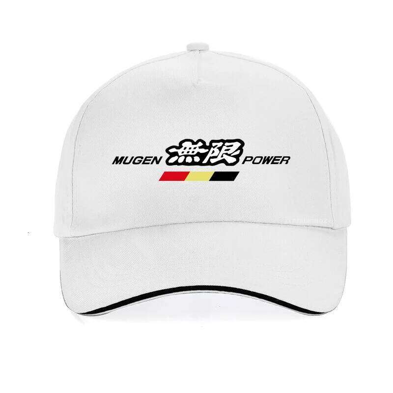 mugen power racing Baseball Cap for Men Women Breathable Game Dad Hat outdoor Sports adjustable Snapback hats Y260304