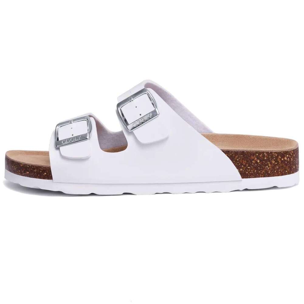 Kidmi New Women Slide Sandal Cork For Female Summer Soft Nonslip Beach Casual Couple Pool Home Sandals