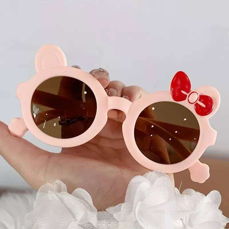 Children's baby cute cartoon UV-proof sunglasses trendy girl men's and women's sunshades must be photographed Z260305