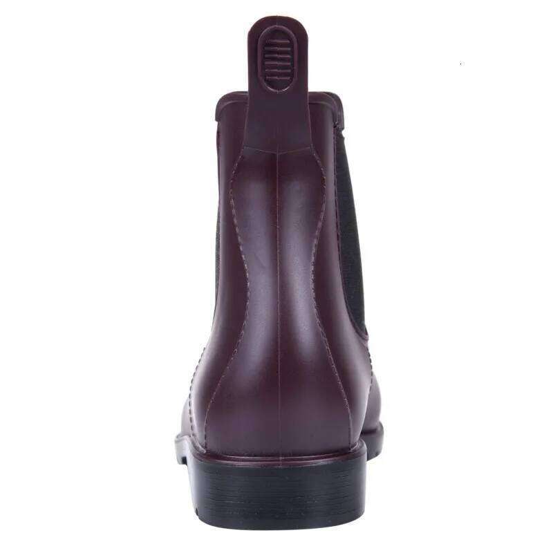 Kidmi New Ankle Waterproof Shoes Anti-slip Rubber Chelsea Durable Outdoor Women's Short Rain Boots