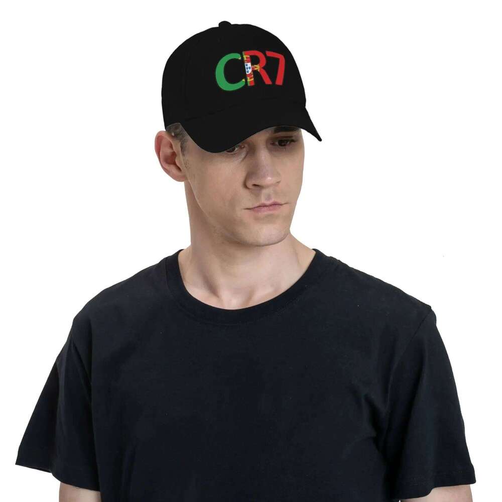 Adult CR7 Ronaldo Soccer Legend Outdoor Baseball Cap Snapback Caps Hats Trucker Adjustable Dad Hat High Quality Y260304