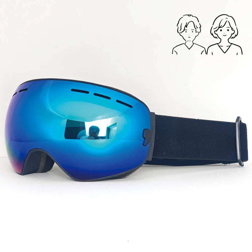 All Day Breathable Ski Glasses 2025 Man Woman HD Lenses WindProof DustProof Perfect Christmas Gift for Snow Mountain Sports S260304