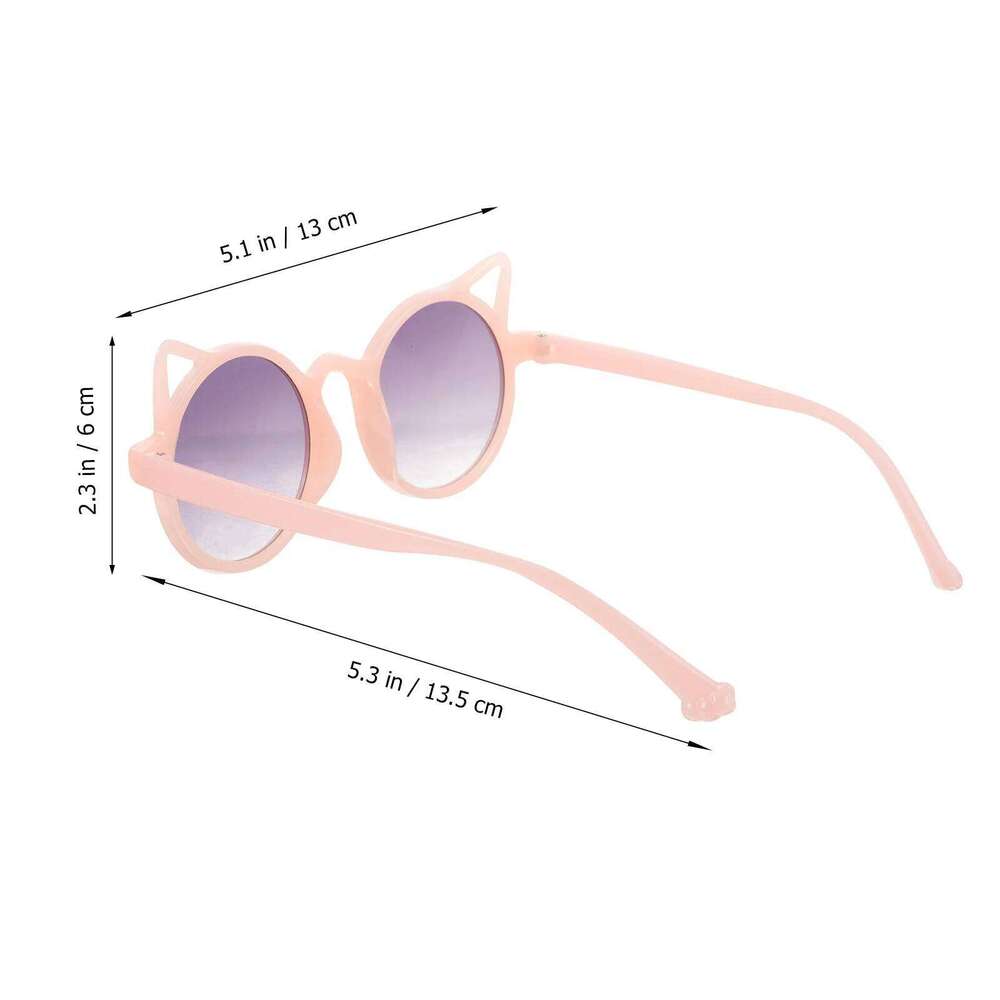2Pairs Cat Eye Sunglasses for Fashionable Party Favor Uv Protective Eyewear Comfortable Wear Lovely Design Outdoor Z260305