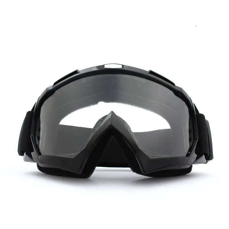 Transparent Skiing Windproof Motorcycle Goggles Cycling Sunglasses HD Anti-Fog Snow Goggle Outdoor Sports Ski Glasses S260304