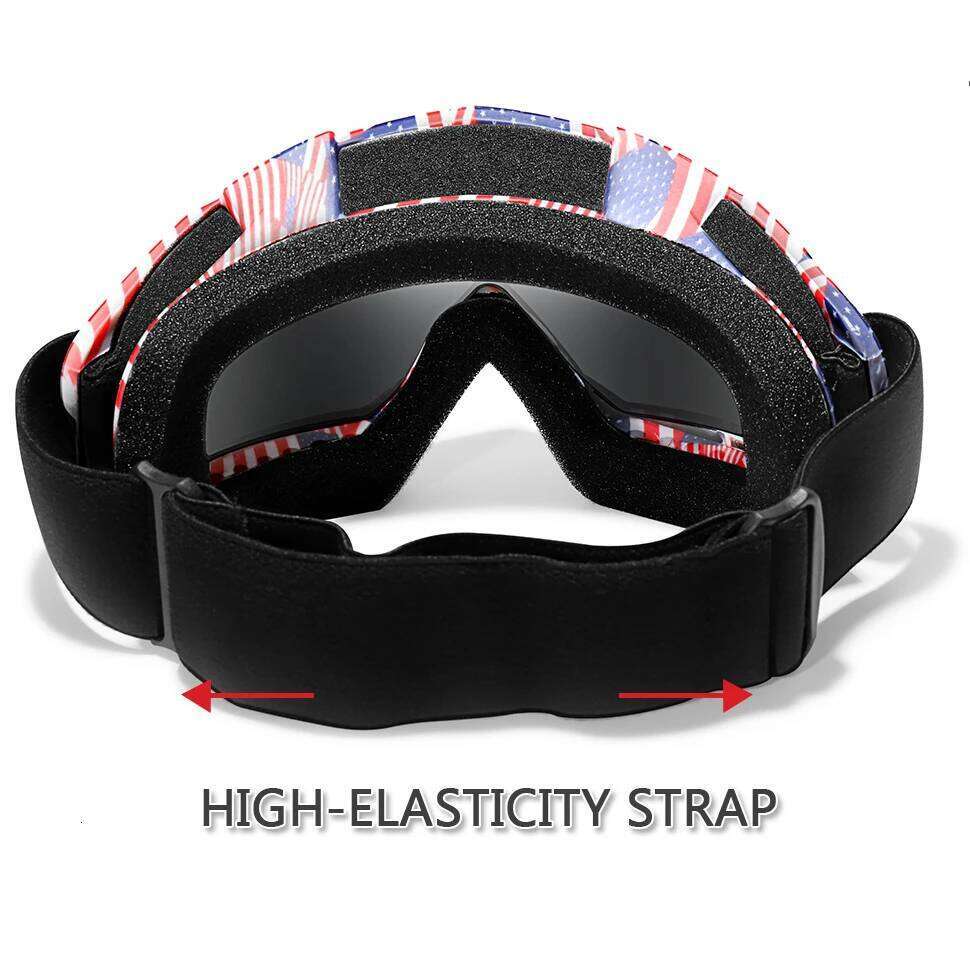 New Style BRAND Double Layers Anti-Fog Ski Snow Goggles Snowboard Glasses Snowmobile Eyewear Outdoor Sport Cycling Googles S260304