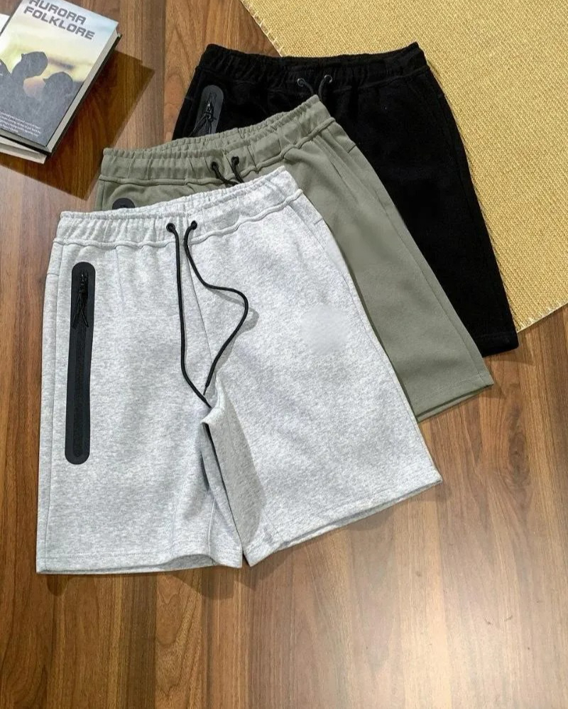 Designer pants Men sweatpants tshirt Cross-Border Knitted Tech Fleece Side-Glued Large Flap Pocket Pants Sports Baggy Shorts 41