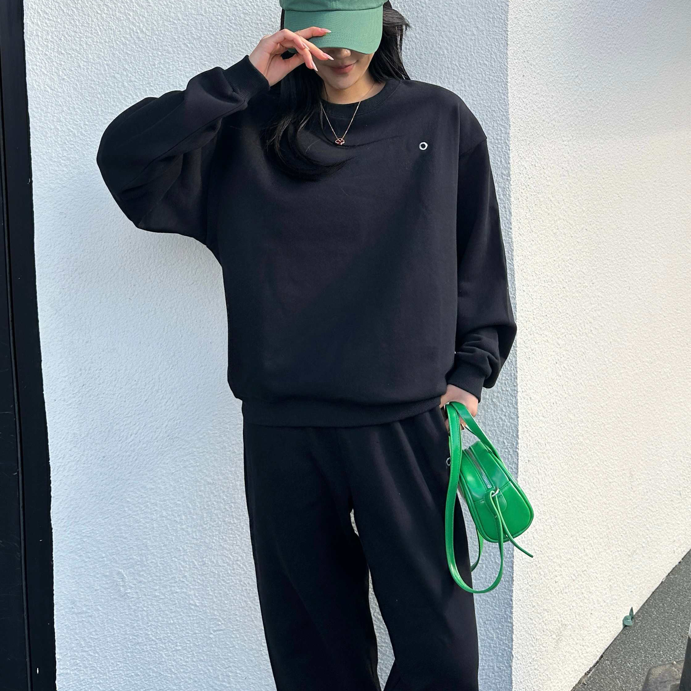 Women's Yoga clothes 3D silver round-neck one-piece hoodie sweatpants Loose pants casual sports hoodie set